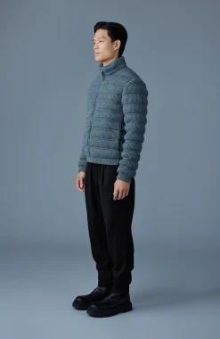 CHRISTOPHER Cashmere light down jacket