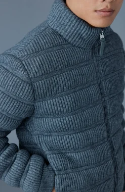 CHRISTOPHER Cashmere light down jacket