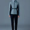 EVITA-TW Mix Media Light down Tweed jacket