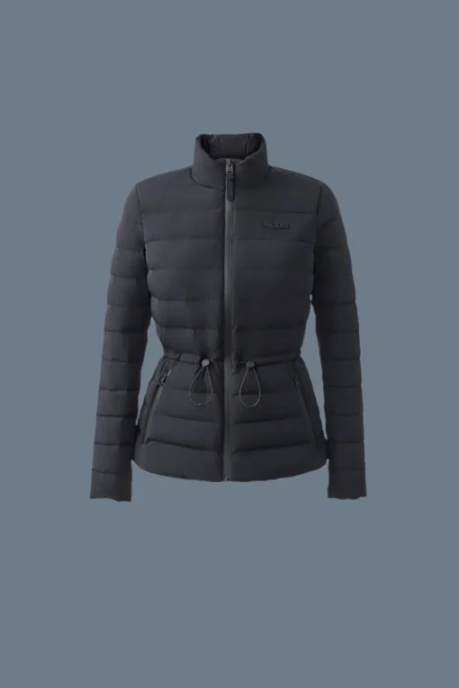 JACEY-CITY Light down jacket with stand collar