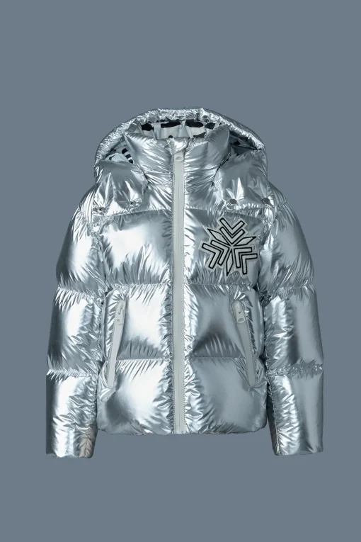 JESSE-TMSF Metallic light down jacket for toddlers (2-6 years)