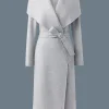 MAI-CN Double-face wool wrap coat