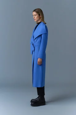 MAI-CN Double-face wool wrap coat