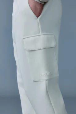 MARVIN-R Double face jersey cargo sweatpants